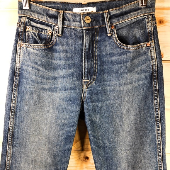 GRLFRND Joan Jeans With Raw Hems - Picture 5 of 8